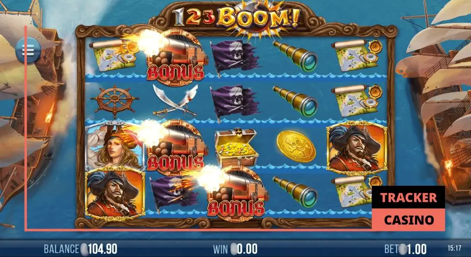 Бонусная игра слота 123 BOOM