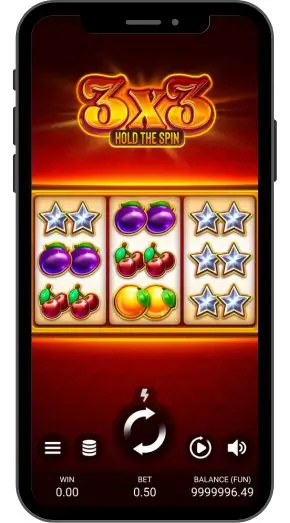 Как в слот 3x3: Hold the Spin играть