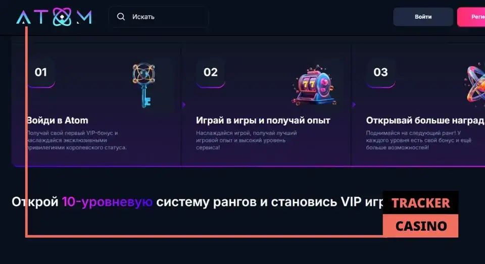 Что такое Atom casino программа лояльности