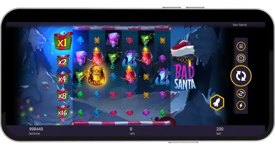 Где в Bad Santa играть бесплатно и на реальные средства