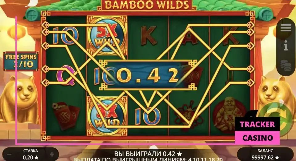Bamboo Wilds слот: основные характеристики