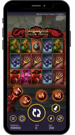 Технические характеристики Barbarossa Dragon Empire