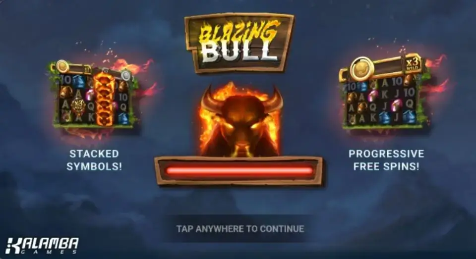 Blazing Bull играть в слот от Kalamba Games