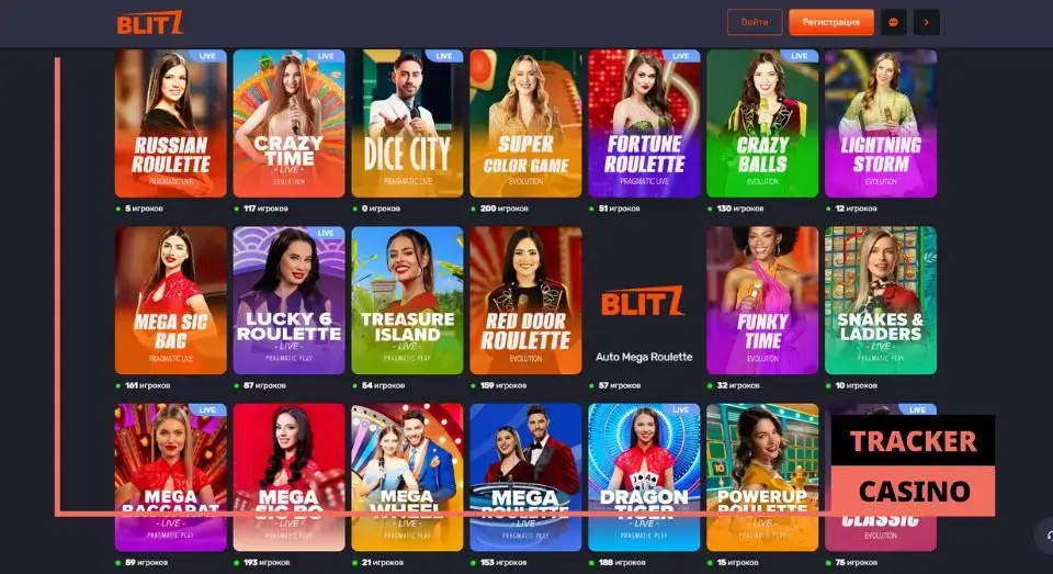 Обзор на азартные игры в Blitz casino