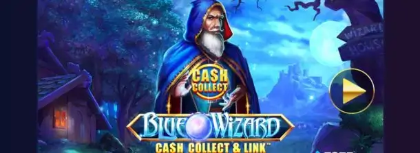Blue Wizard Cash Collect & Link Playtech бонус слота