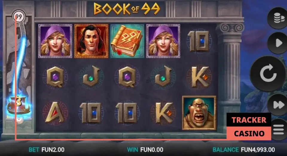 Интерфейс игрового автомата