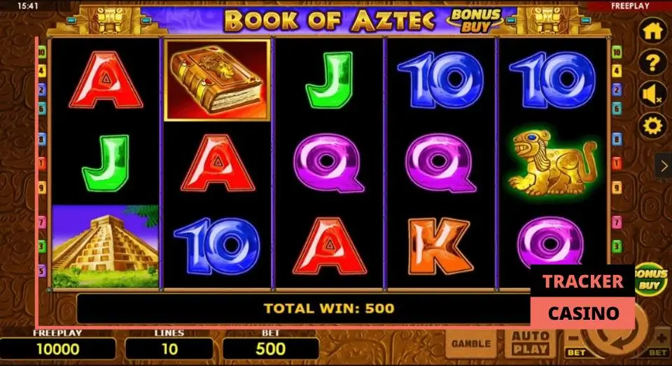 Характеристики игры Book of Aztec