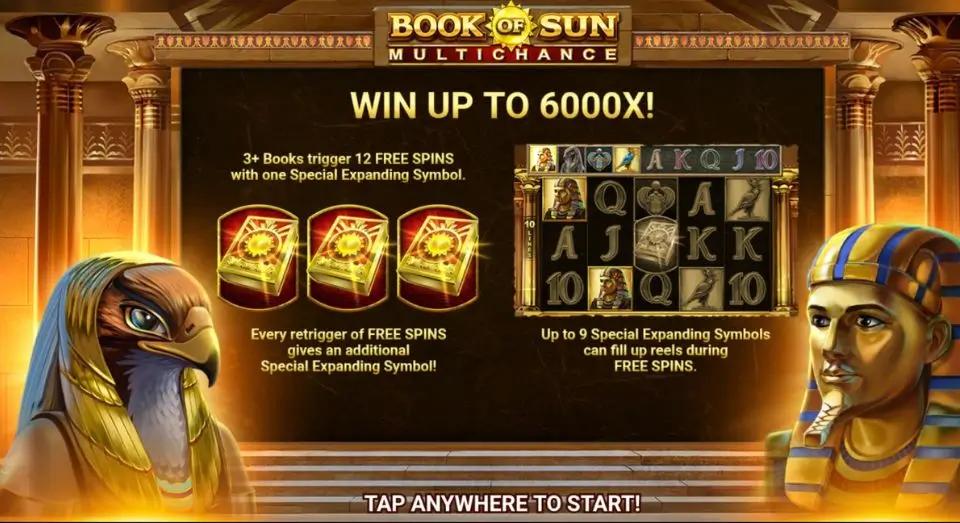 Book of Sun: Multichance играть в слот от 3 Oaks Gaming