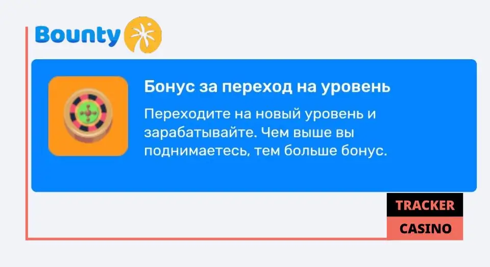 Условия получения бездепозитного бонуса Bounty casino