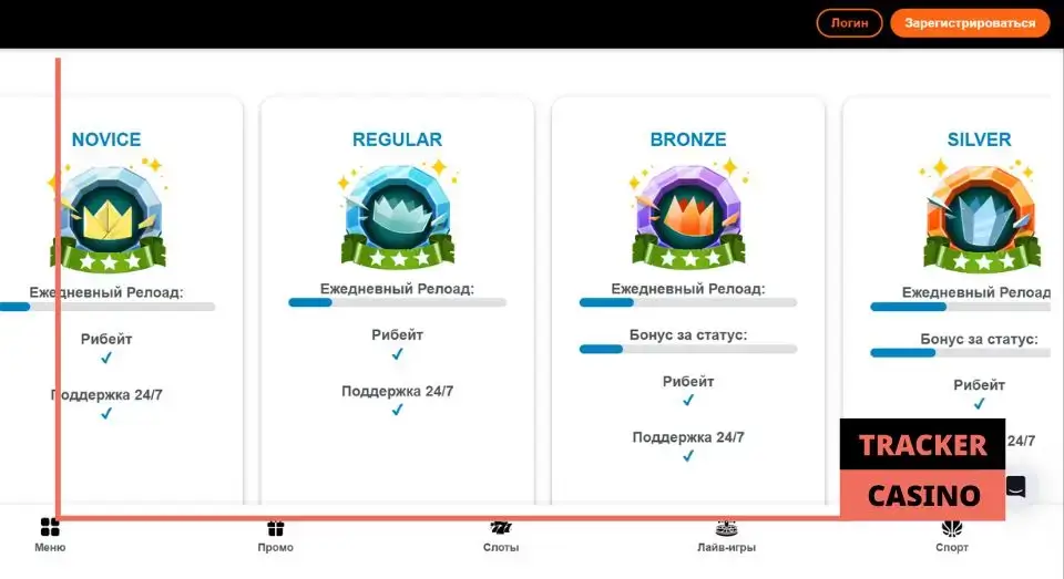 Как работает программа лояльности в Casino X