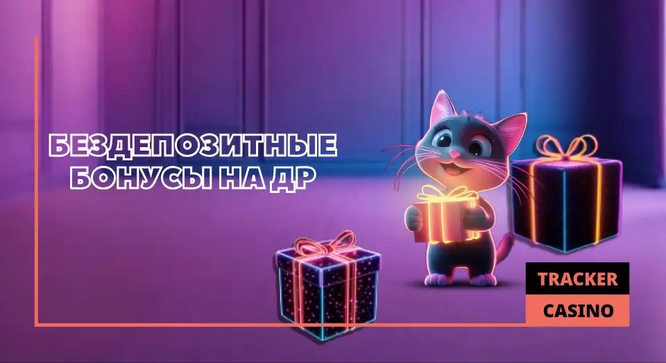 Бездепозитный бонус на день рождения в Cat casino