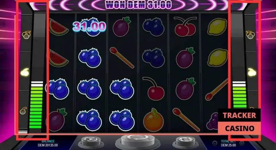 Ключевая механика Cherry Bombs слот: счетчик уровня и энергия