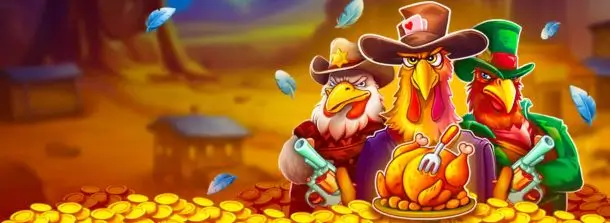 Chicken Rush BGaming бонус слота