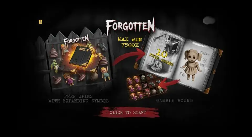 Forgotten играть в слот от BGaming