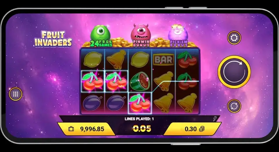 Где можно в Fruit Invaders играть