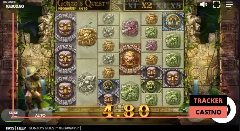 Технические характеристики слота Gonzo’s Quest Megaways