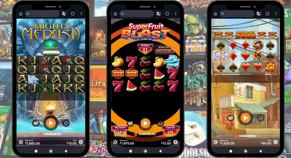 Игровой ассортимент Хабанеро