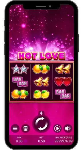 Слот Hot love в демо и на реальные средства