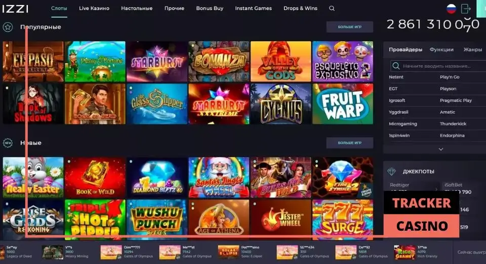 Общие правила и условия для бездепозитных бонусов Izzi casino