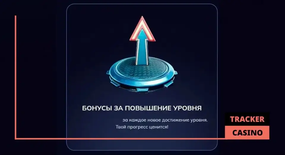 Бездепозитные бонусы за повышение уровня