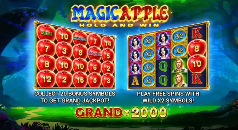 Magic Apple играть в слот от 3 Oaks Gaming