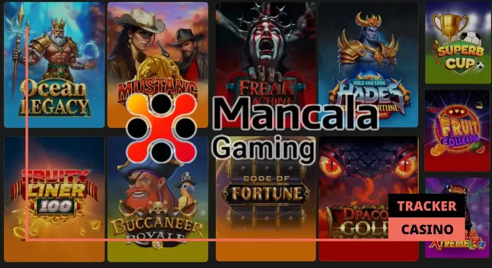 Игровое портфолио провайдера Mancala Gaming