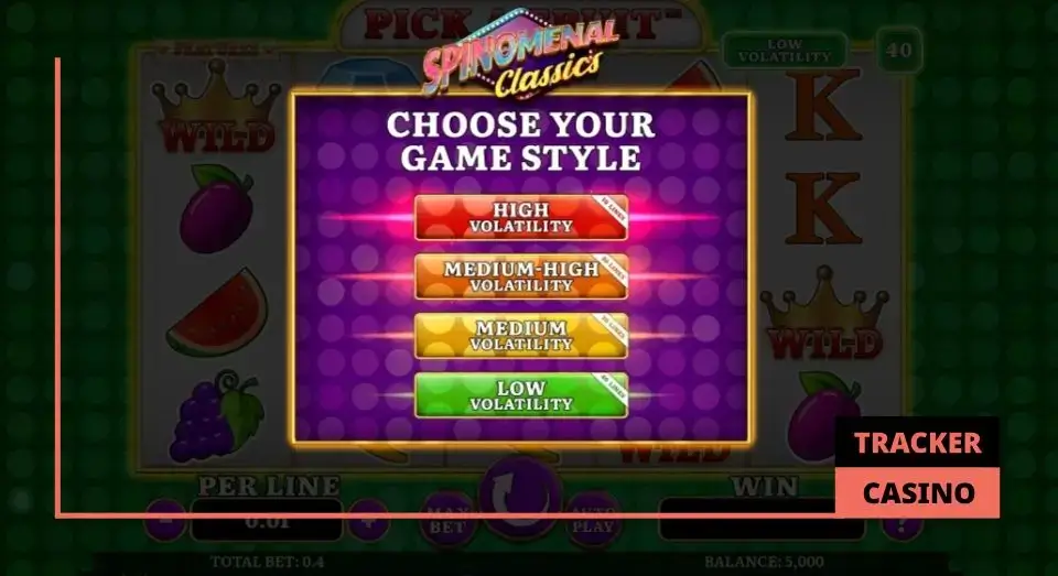 Обзор характеристик слота Pick a Fruit
