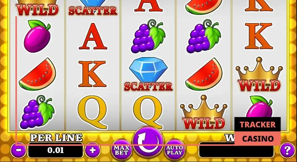 Слот Pick a Fruit: управление