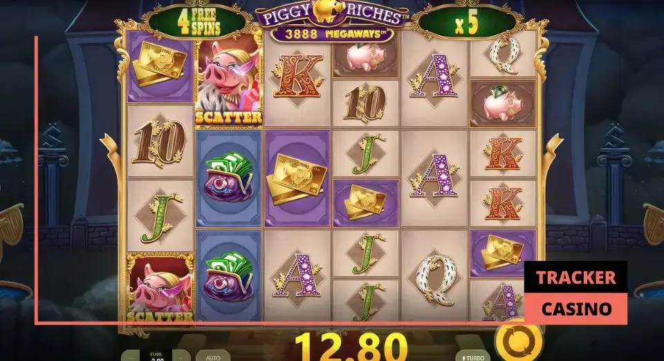 Технические характеристики слота Piggy Riches Megaways