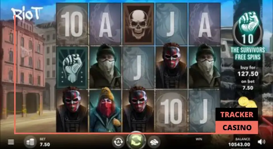 Характеристики игрового автомата Riot