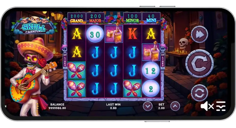 Как в слот Skull Carnival играть бесплатно