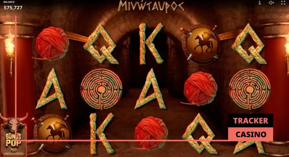 Тематика и символы игрового автомата Minotauros