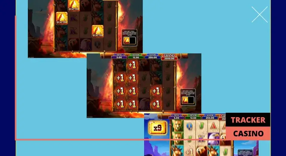 Слот Wolf Thunder: бонусные функции