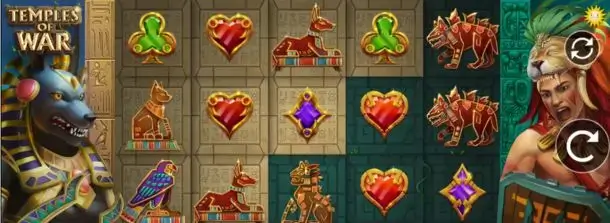 Temples of War Merkur бонус слота