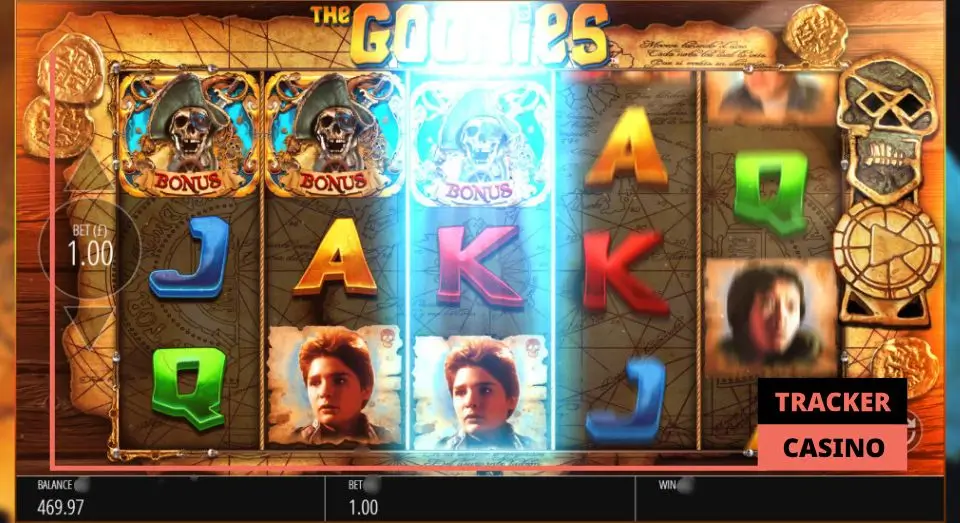 Характеристики игрового автомата The Goonies
