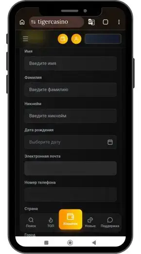 Как использовать в Tiger casino бонусы