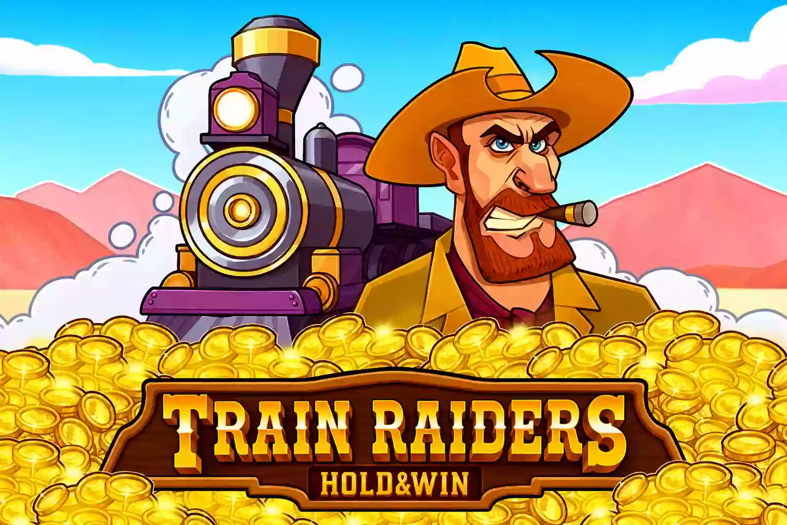 Train Raiders: Hold & Win играть