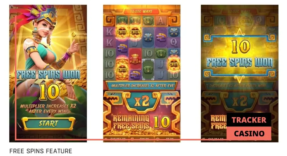 Бонусные символы в слоте Treasures of Aztec