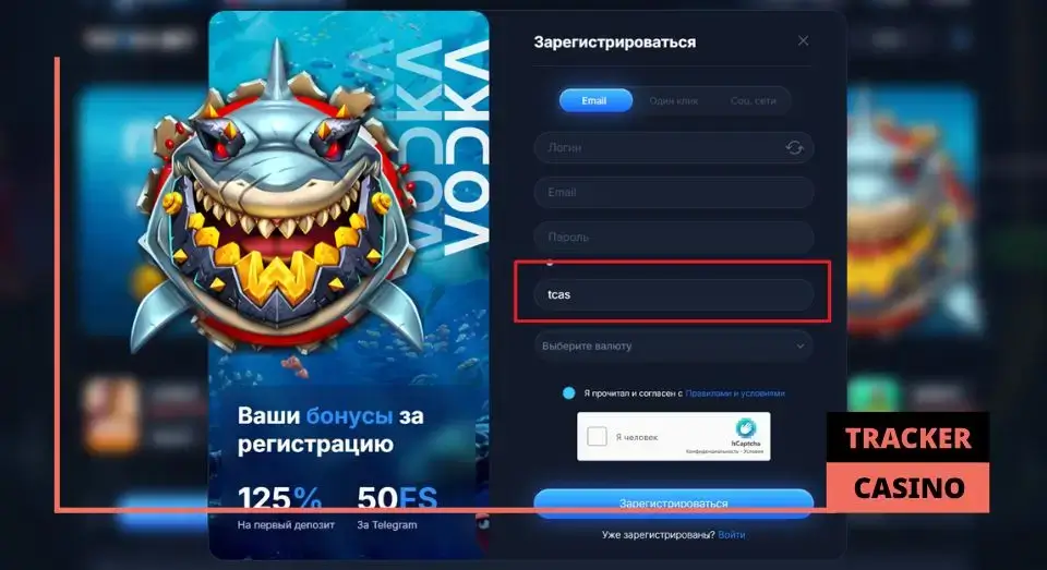 Vodka casino промокод при регистрации: правильное создание аккаунта