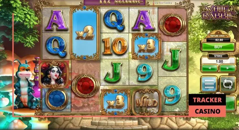 Бонусные функции White Rabbit Megaways